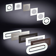 image Grilles et bouches d’aération